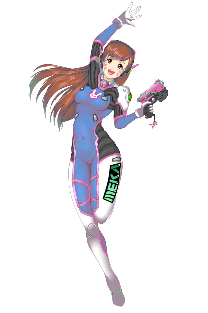 d.va (overwatch and 1 more) drawn by tonaitoo