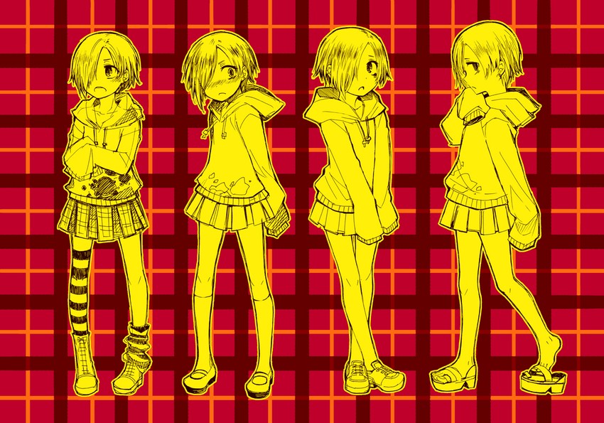 shirasaka koume (idolmaster and 1 more) drawn by ruiko_(sad)