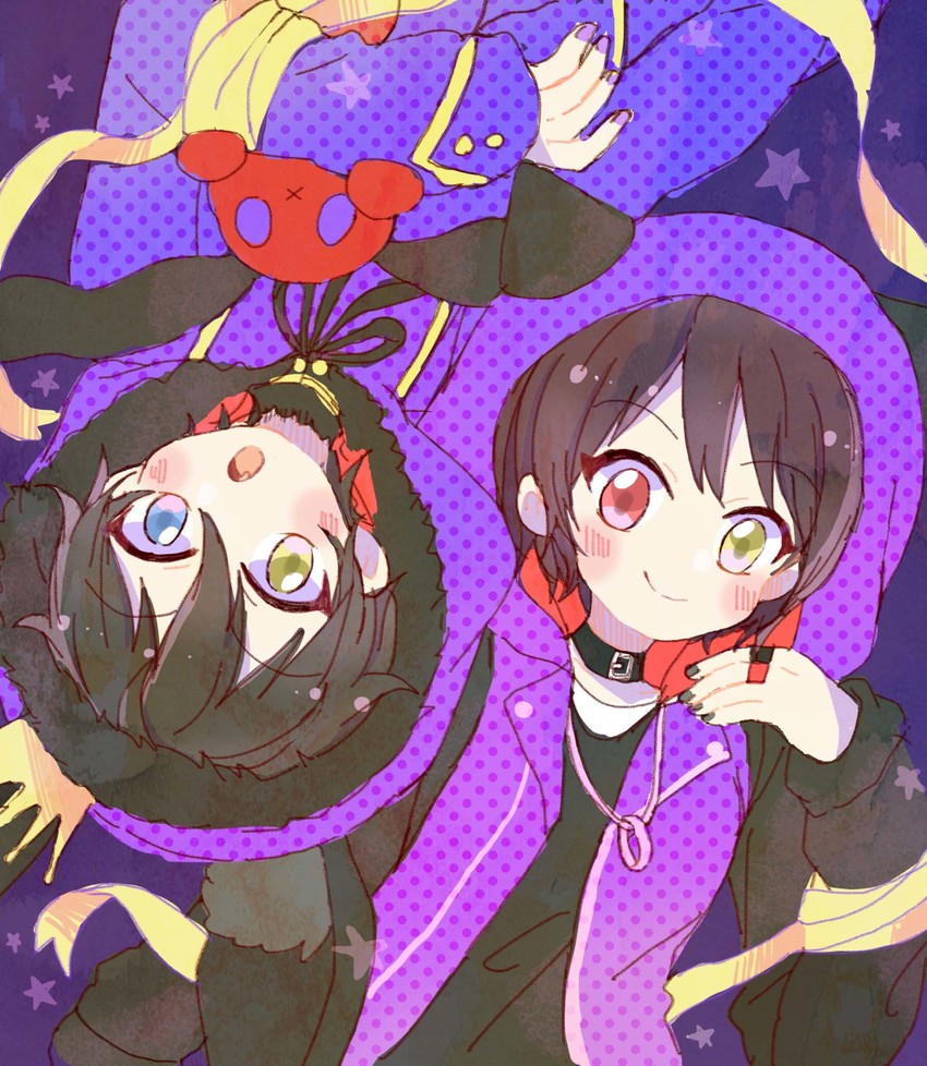 kagehira mika and kuromori suzu (ensemble stars! and 1 more) drawn by alupaka2828