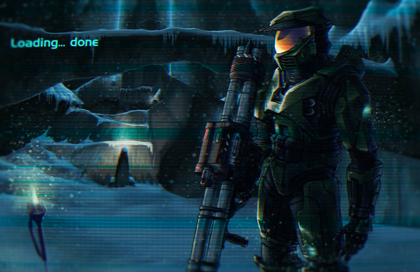 master chief (halo and 1 more) drawn by jj_rabbid