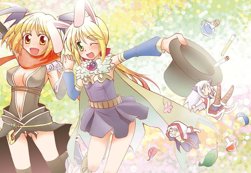 assassin cross, alchemist, rogue, and monk (ragnarok online and 1 more) drawn by tachibana_sakuya_(matsurika)