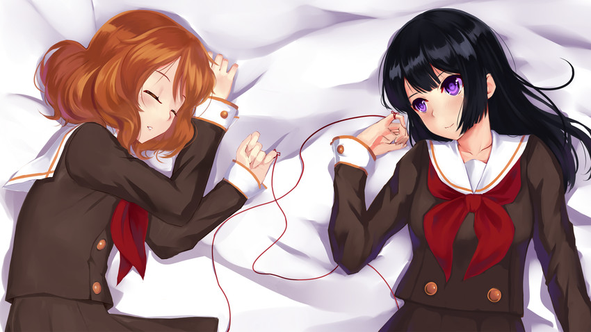 oumae kumiko and kousaka reina (hibike! euphonium) drawn by mizuki_(mizuki_ame)