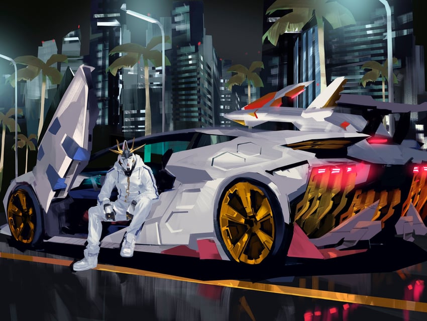 penelope and odysseus gundam (gundam and 1 more) drawn by rintaro_komori