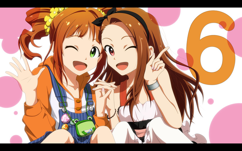 minase iori and takatsuki yayoi (idolmaster) drawn by kouchou