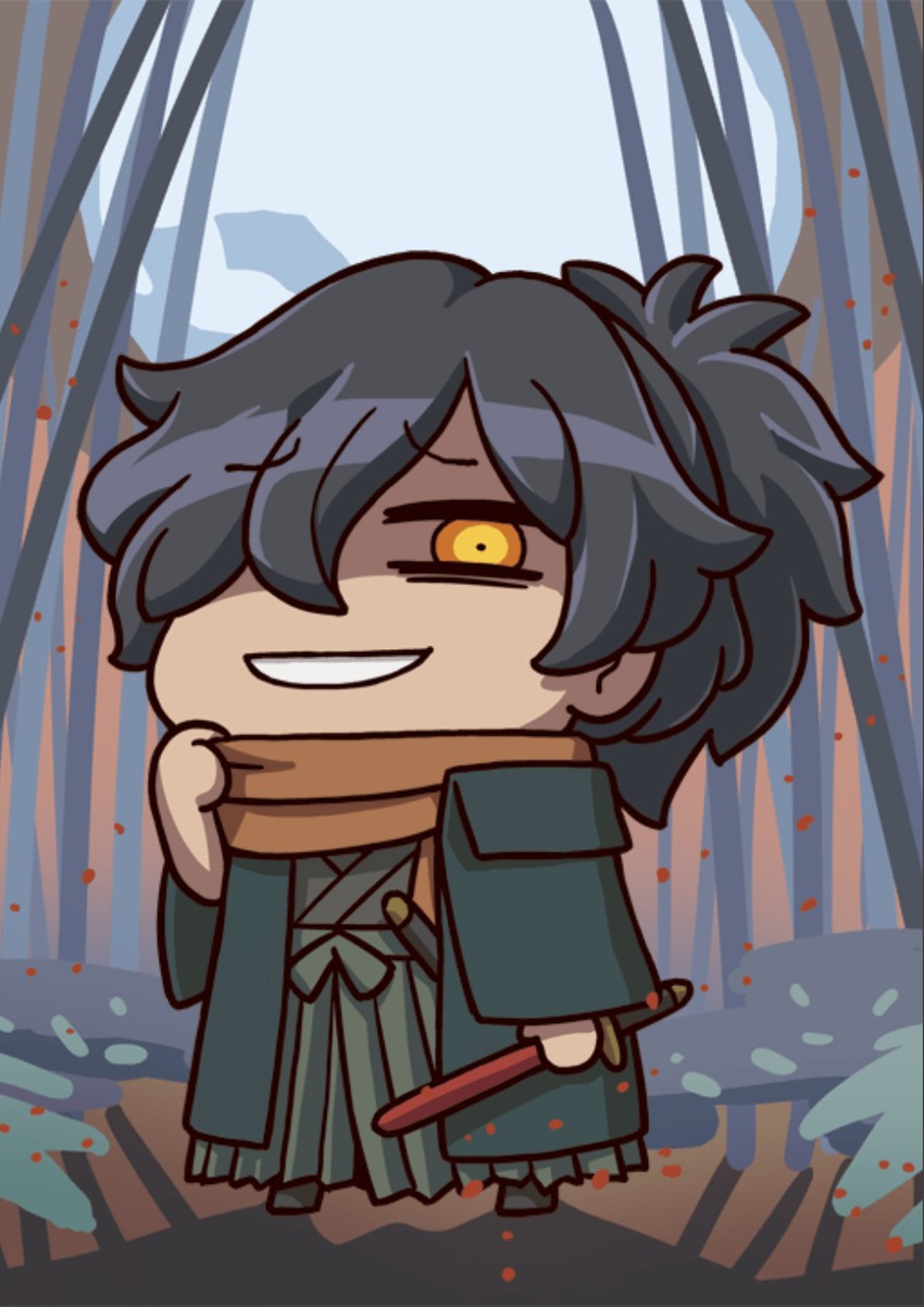 okada izou (fate and 1 more) drawn by riyo_(lyomsnpmp)
