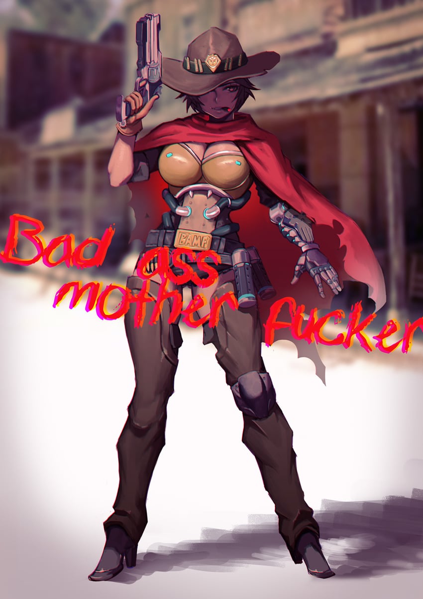 cassidy (overwatch and 1 more) drawn by wtcolor