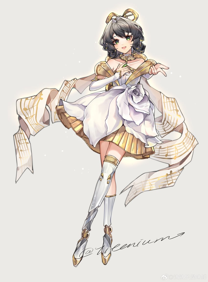 luo tianyi (vocaloid and 1 more) drawn by titaniumtai