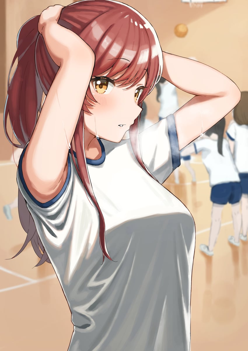 osaki amana (idolmaster and 1 more) drawn by wanimaru