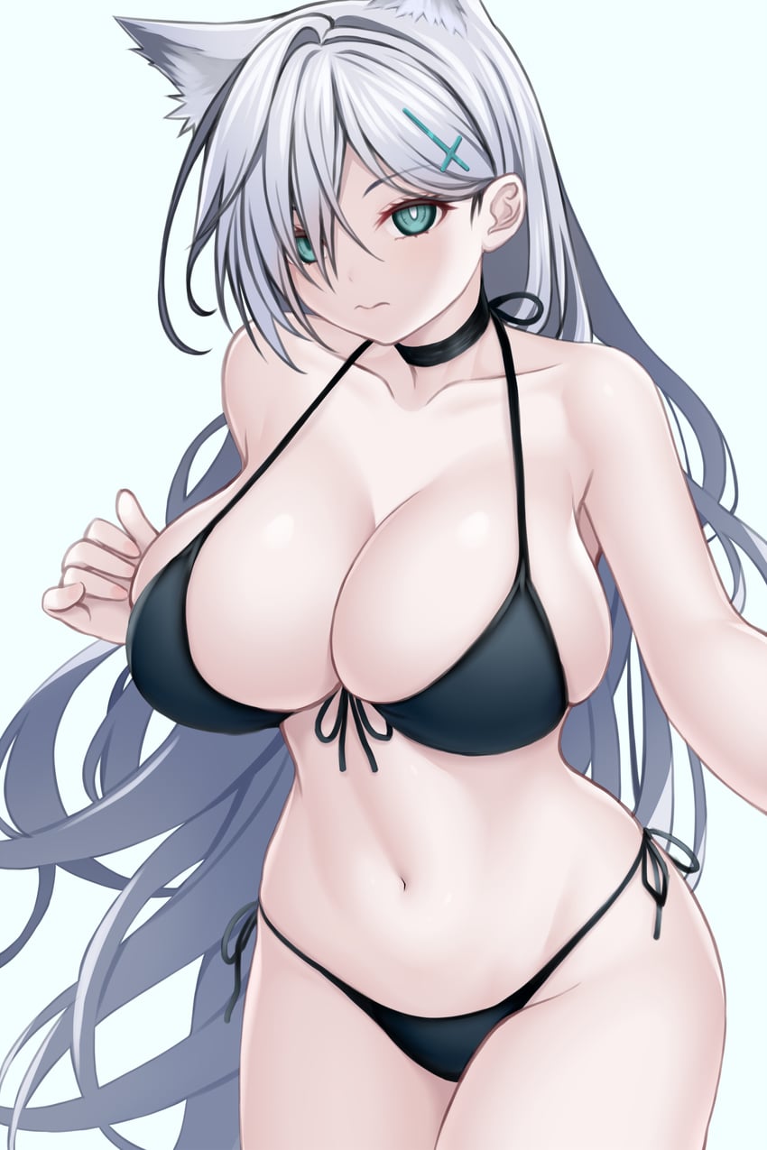 shiroko and shiroko terror (blue archive) drawn by asamura_hiori