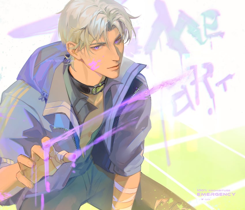 charlie su (light and night love) drawn by mian_zi_fangqi_wangxiang