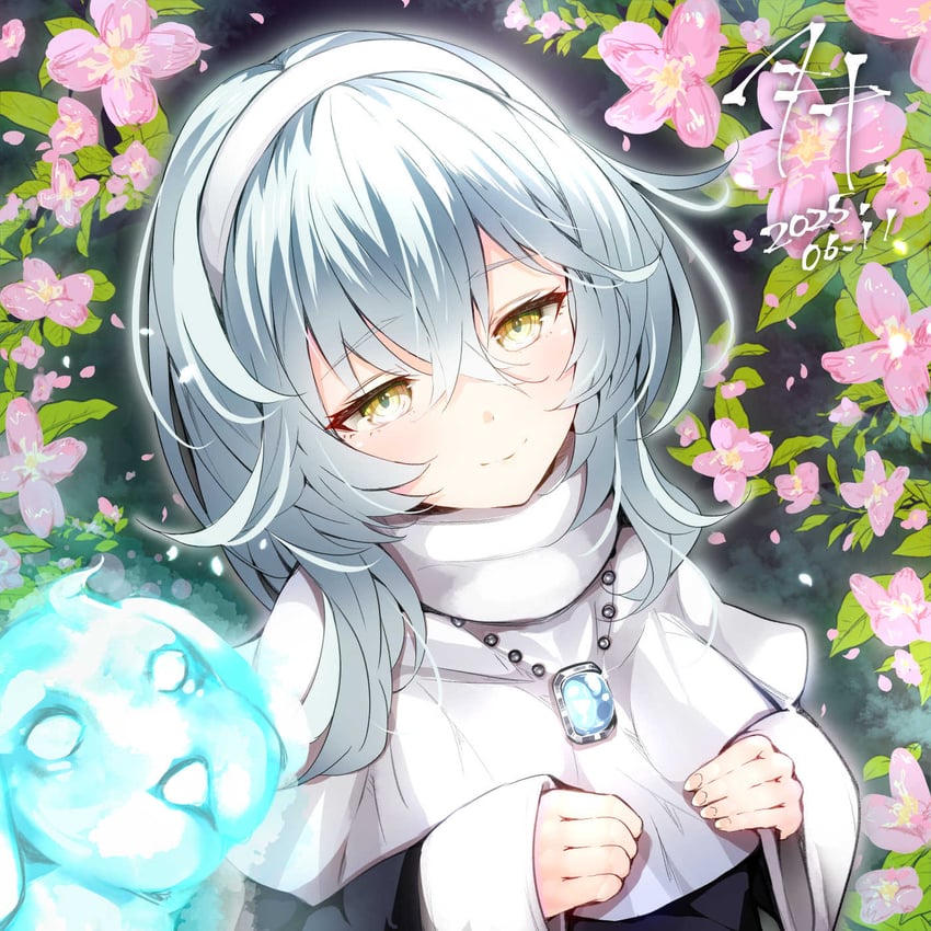 ghost sister & spooky dogwood (yu-gi-oh!) drawn by sato_(yuki0634)