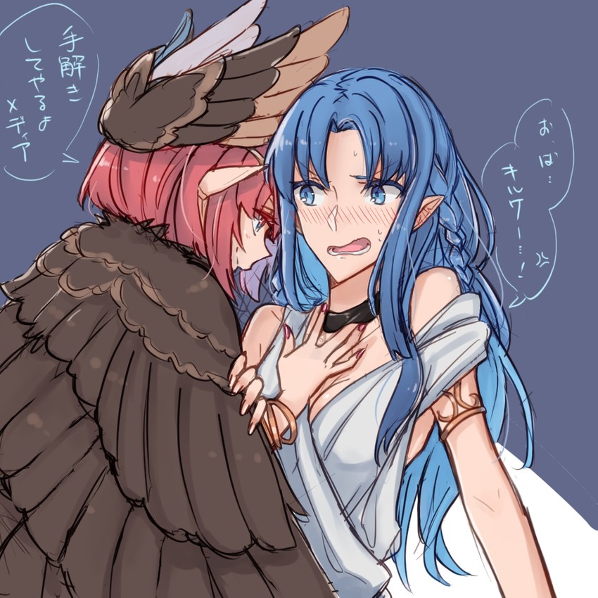 medea and circe (fate and 2 more) drawn by hollomaru