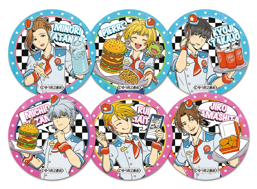 pierre bichelberger, maita rui, watanabe minori, takajo kyoji, kaerre, and 2 more (idolmaster and 1 more) drawn by kadono_torihiki