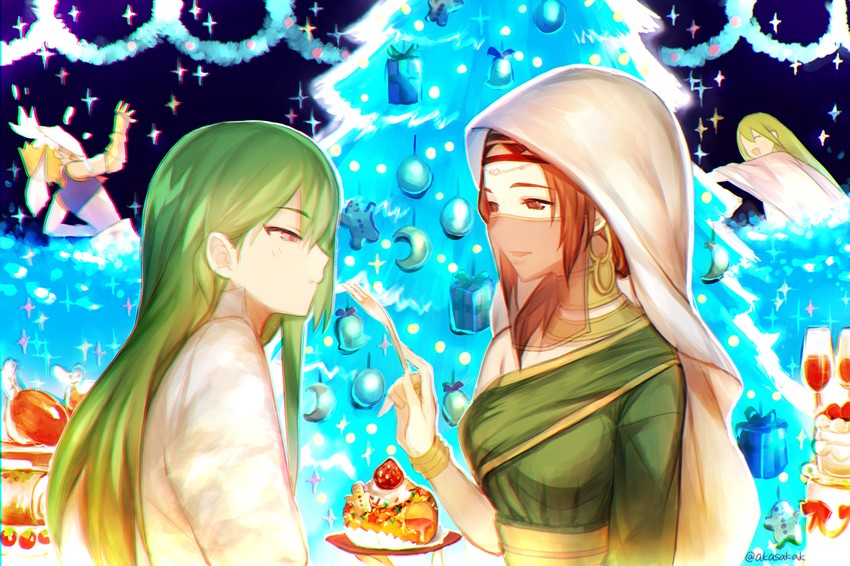 enkidu, gilgamesh, kingu, and siduri (fate and 1 more) drawn by akasakak