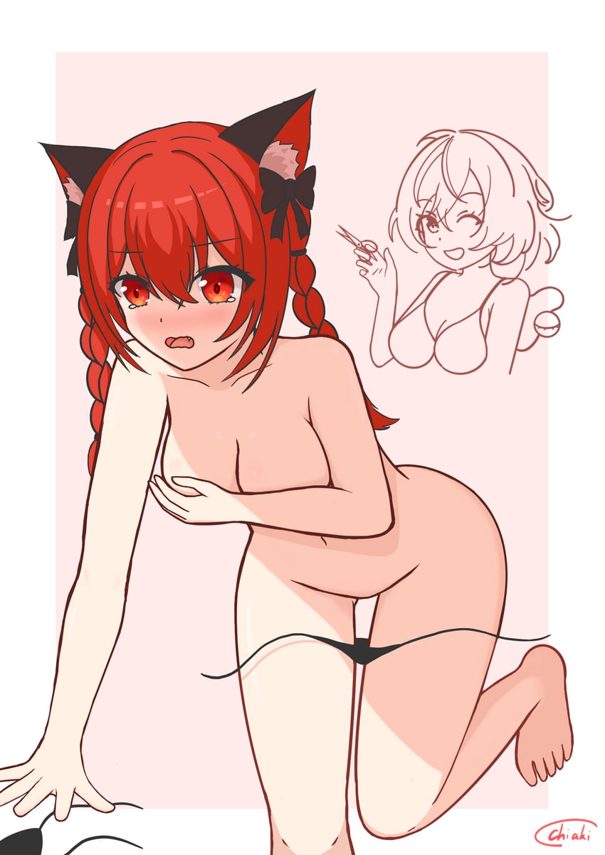 komeiji koishi and kaenbyou rin (touhou) drawn by chiaki_koizumi