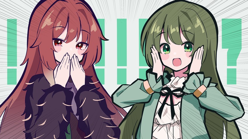 nanakusa nichika and aketa mikoto (idolmaster and 1 more) drawn by uhouhogorigori