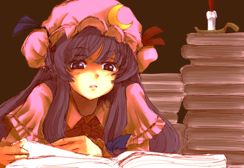patchouli knowledge (touhou) drawn by kuronuko_neero