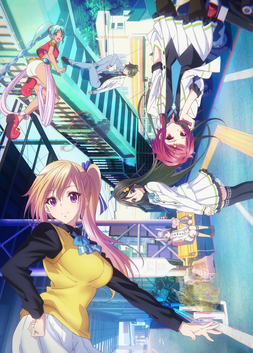 kawakami mai, izumi reina, minase koito, ruru, ichijou haruhiko, and 1 more (musaigen no phantom world)
