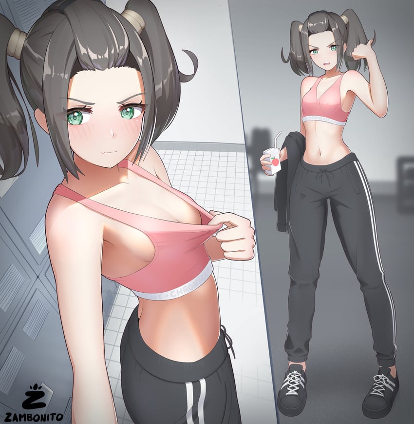 shania (xenoblade chronicles and 1 more) drawn by zambonito