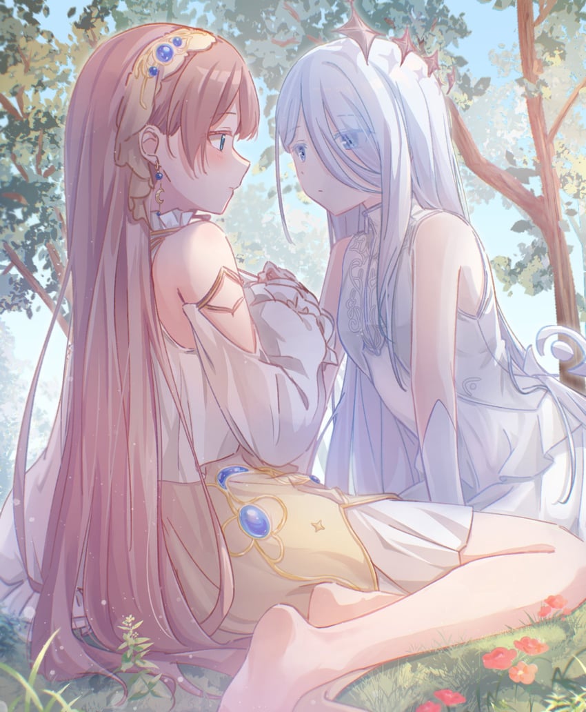 yoisaki kanade and mochizuki honami (project sekai) drawn by sami_kura