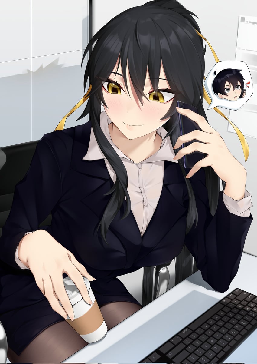 doumeguri kakeru and aikawa shuuko (ecstas online) drawn by artskaku