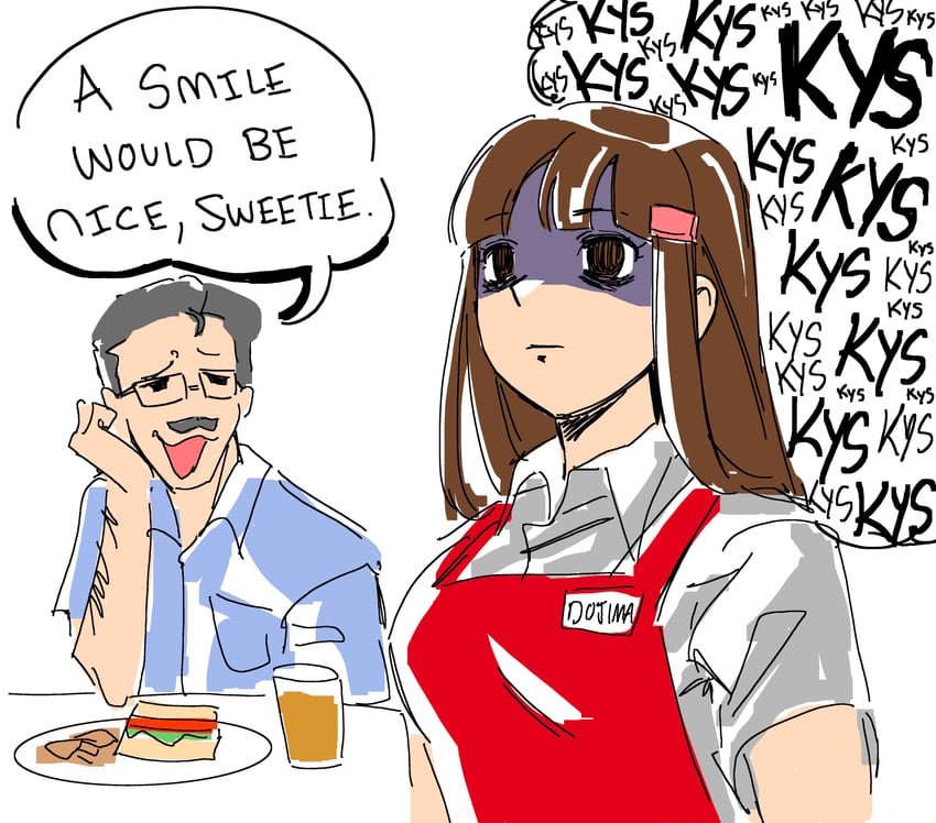doujima nanako (persona and 1 more) drawn by gimmie20dollas