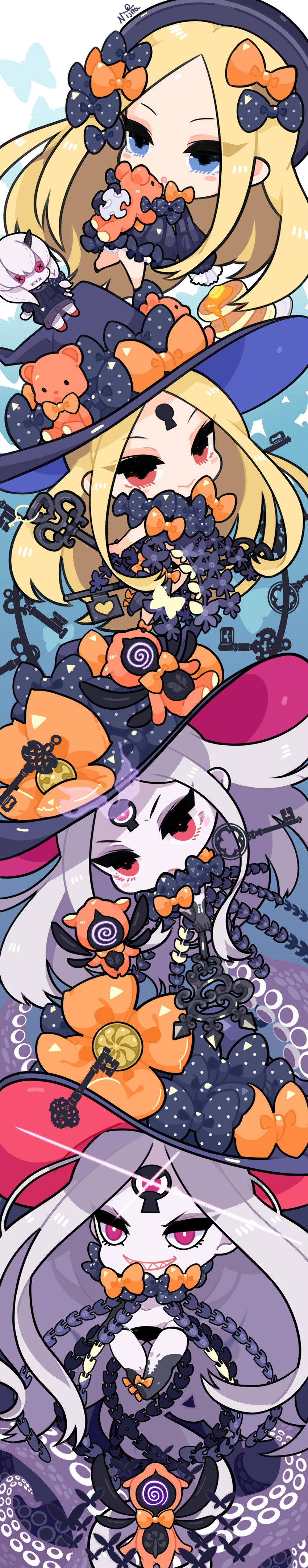 abigail williams and lavinia whateley (fate and 1 more) drawn by nijita18
