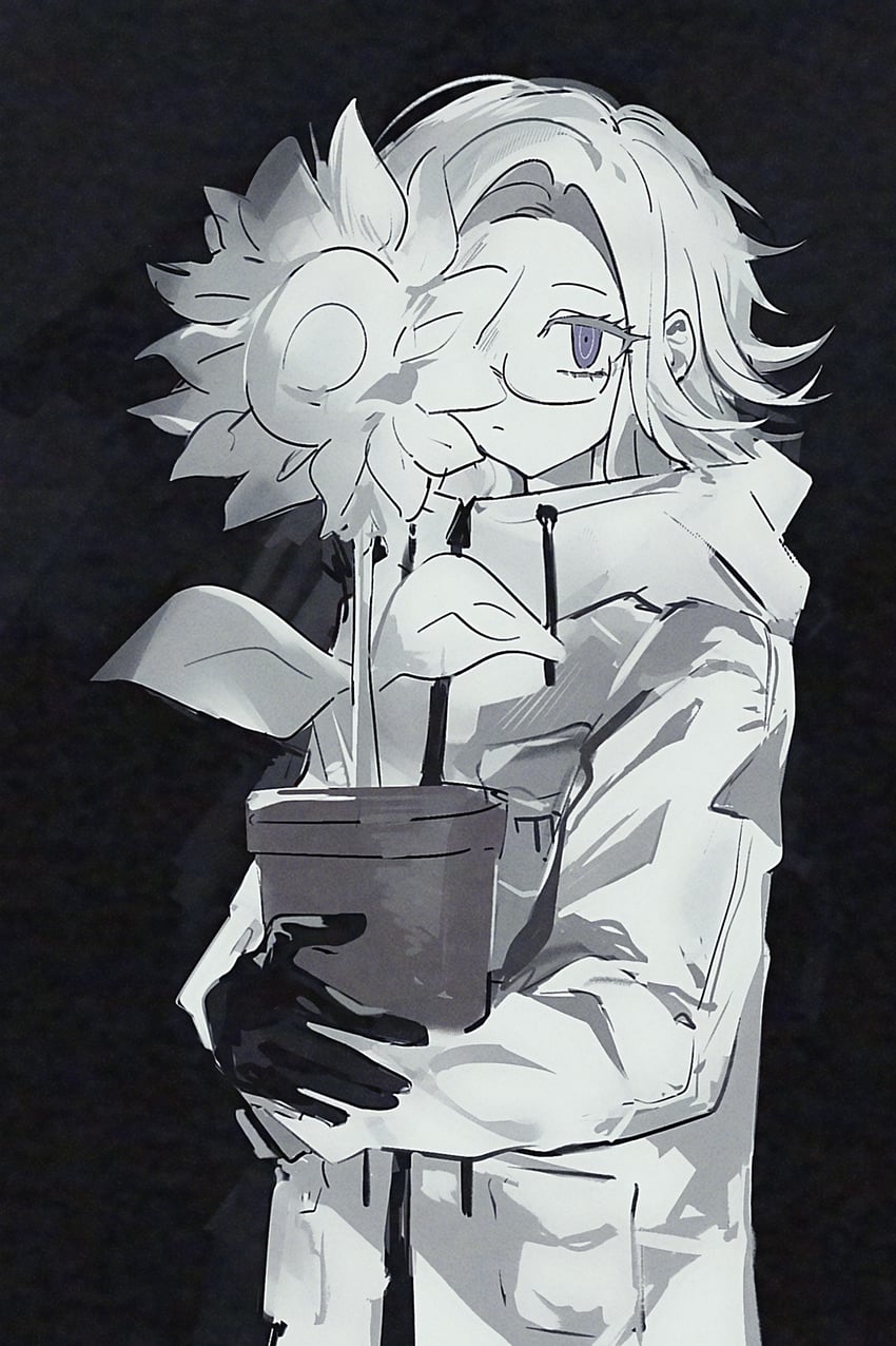aotsuki eito (the hundred line -last defense academy-) drawn by ac_warlock