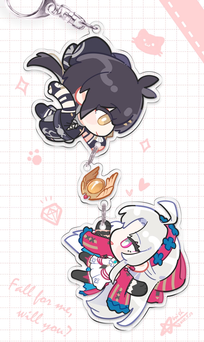 rover, female rover, and carlotta (wuthering waves) drawn by starblame