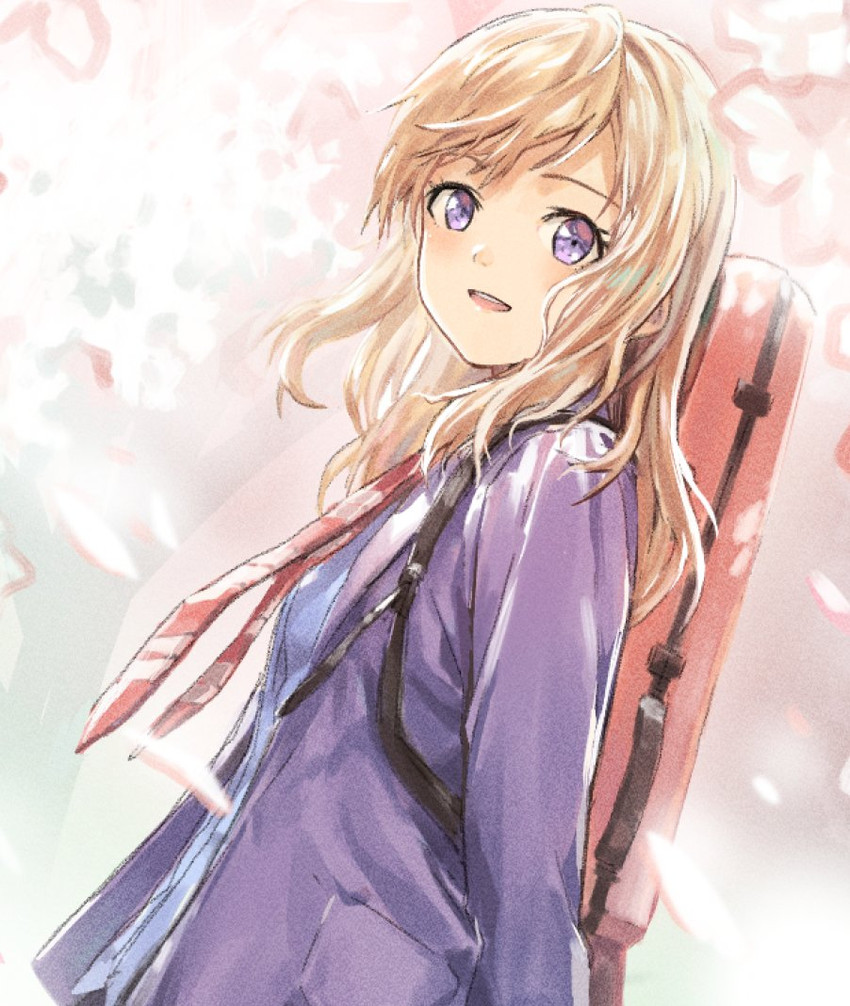 miyazono kawori (shigatsu wa kimi no uso) drawn by piza_rokumai