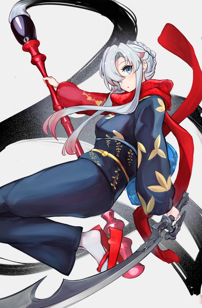 odin (azur lane and 2 more) drawn by marshall_k