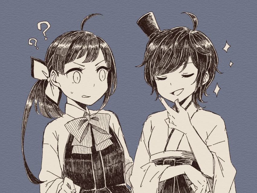 fujinami and matsukaze (kantai collection) drawn by miroku_san-ju