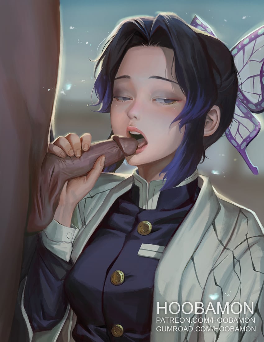 kochou shinobu (kimetsu no yaiba) drawn by hoo_bamon