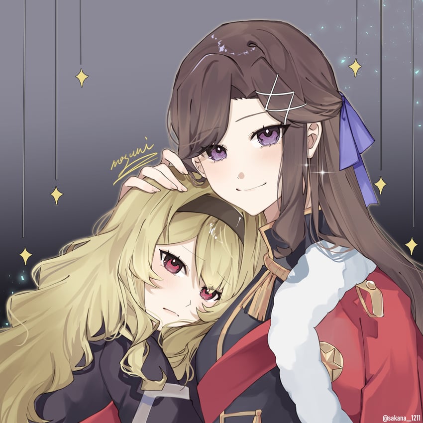 saijou claudine and tendou maya (shoujo kageki revue starlight) drawn by mantou_(sakana_1211)