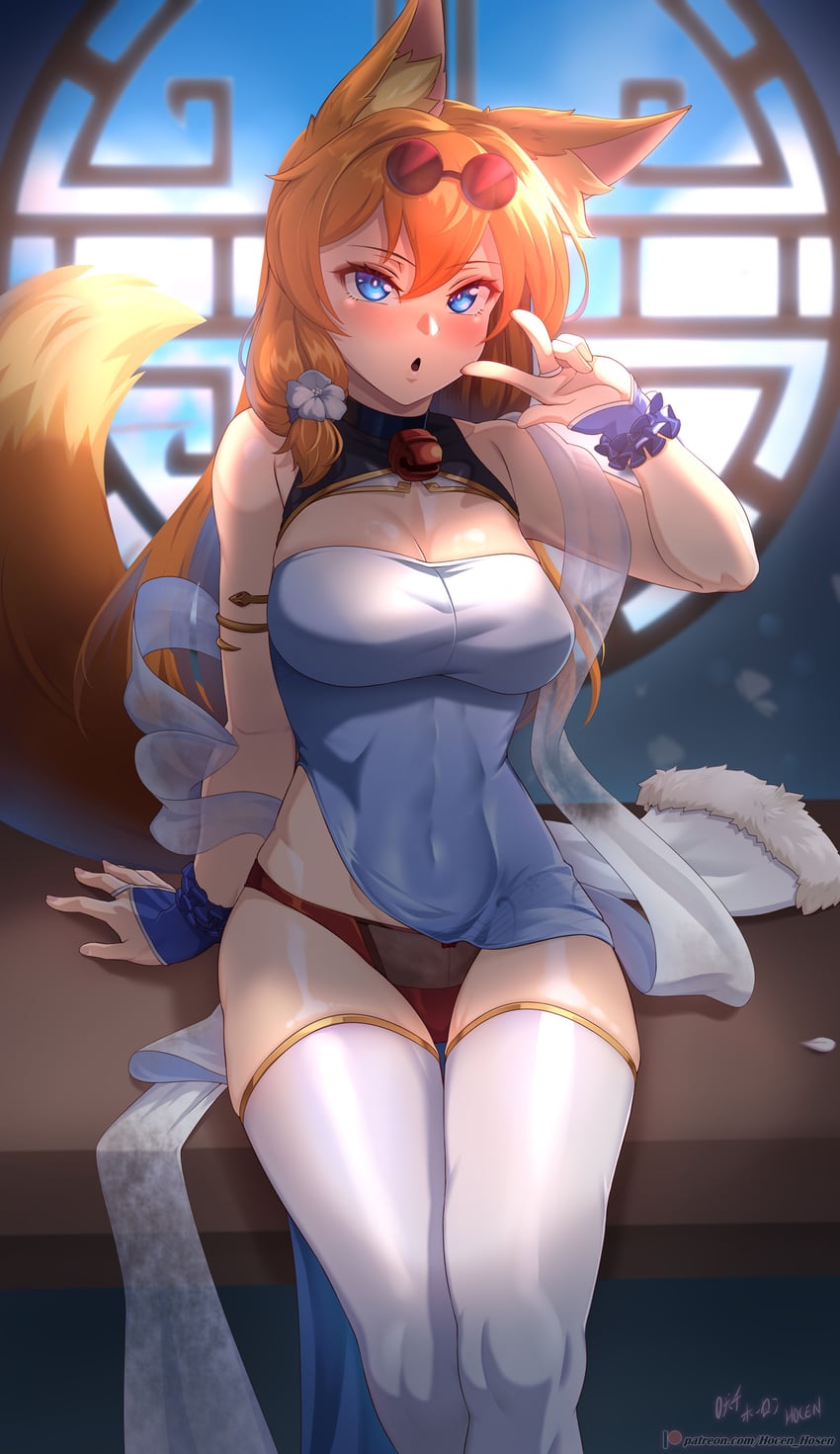 kitsu (original) drawn by vilde_loh_hocen