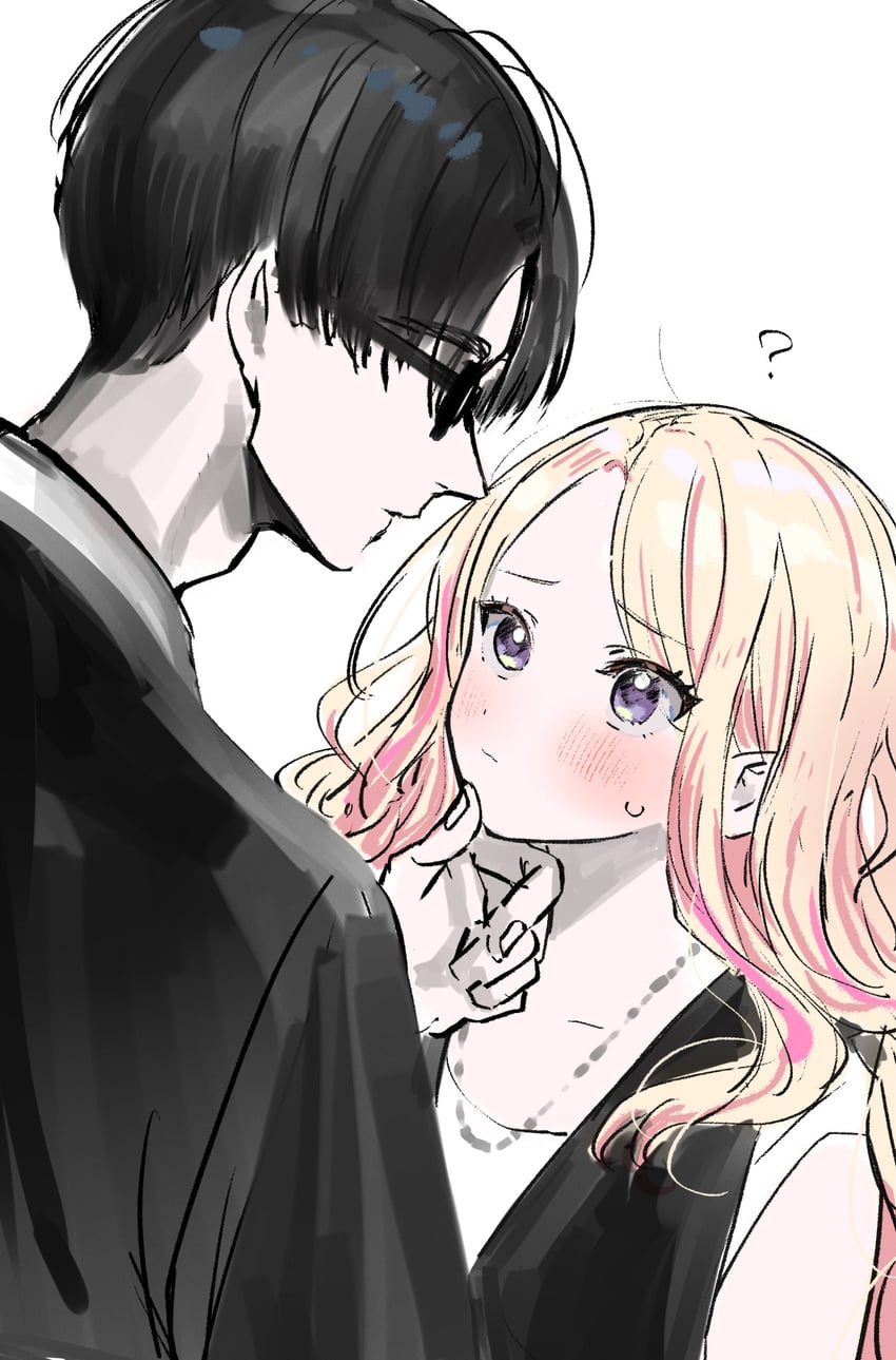 producer and juo sena (idolmaster and 1 more) drawn by kasasagi_(futagodori888)