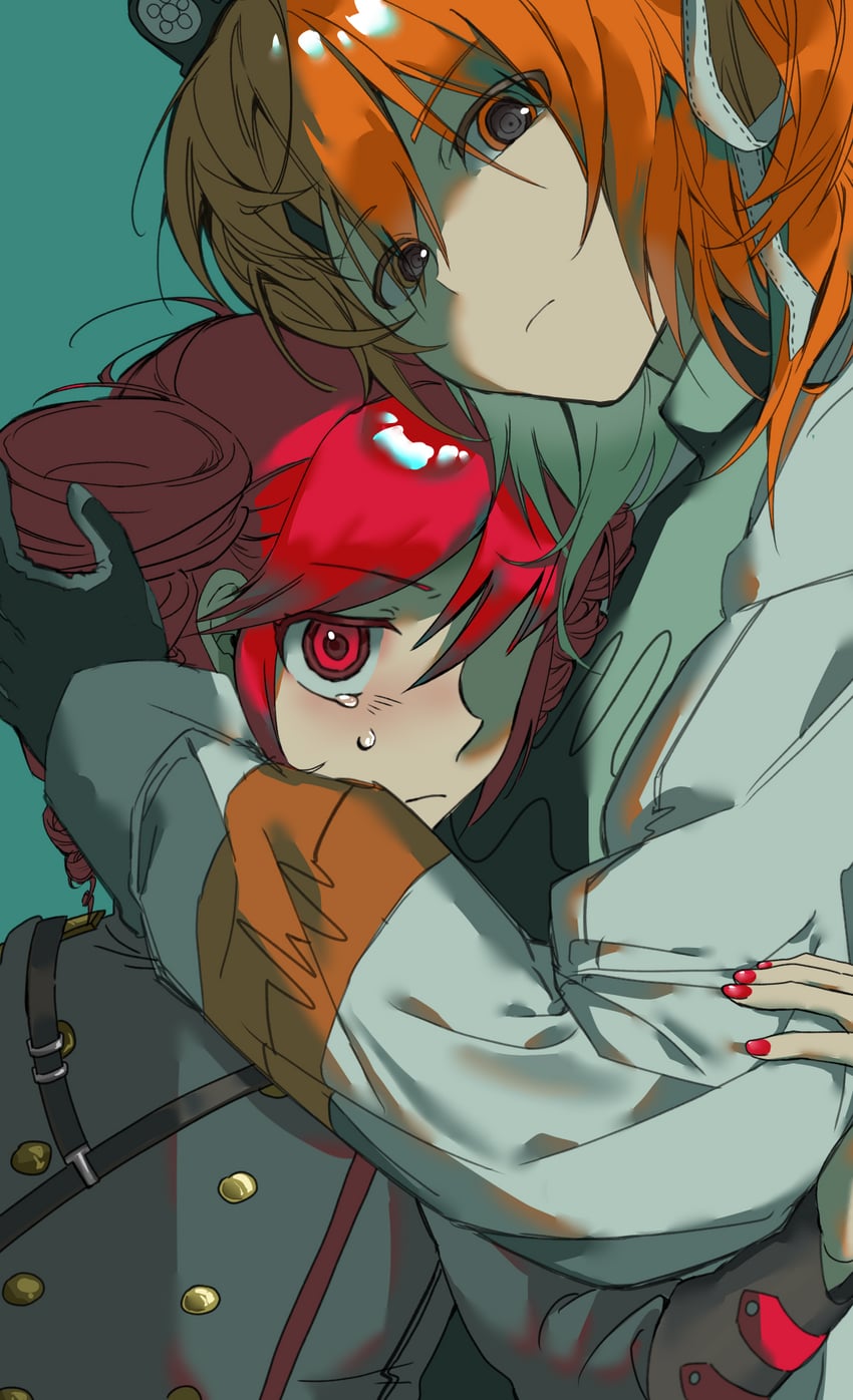kasane teto and adachi rei (utau and 2 more) drawn by hirune_(suiminbusoku118)