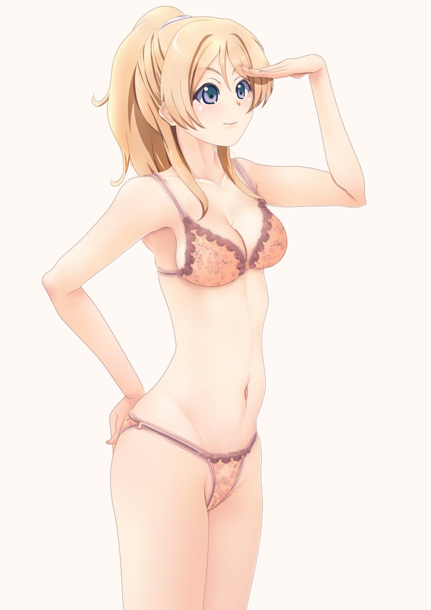 ayase eli (love live! and 1 more) drawn by jou_(circlemay)
