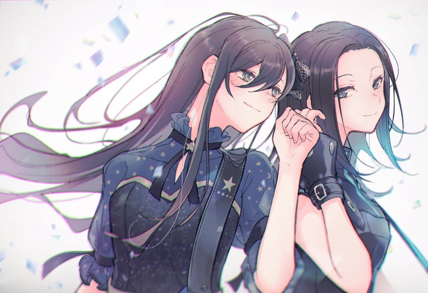 hanazono tae and wakana rei (bang dream!) drawn by shiontaso