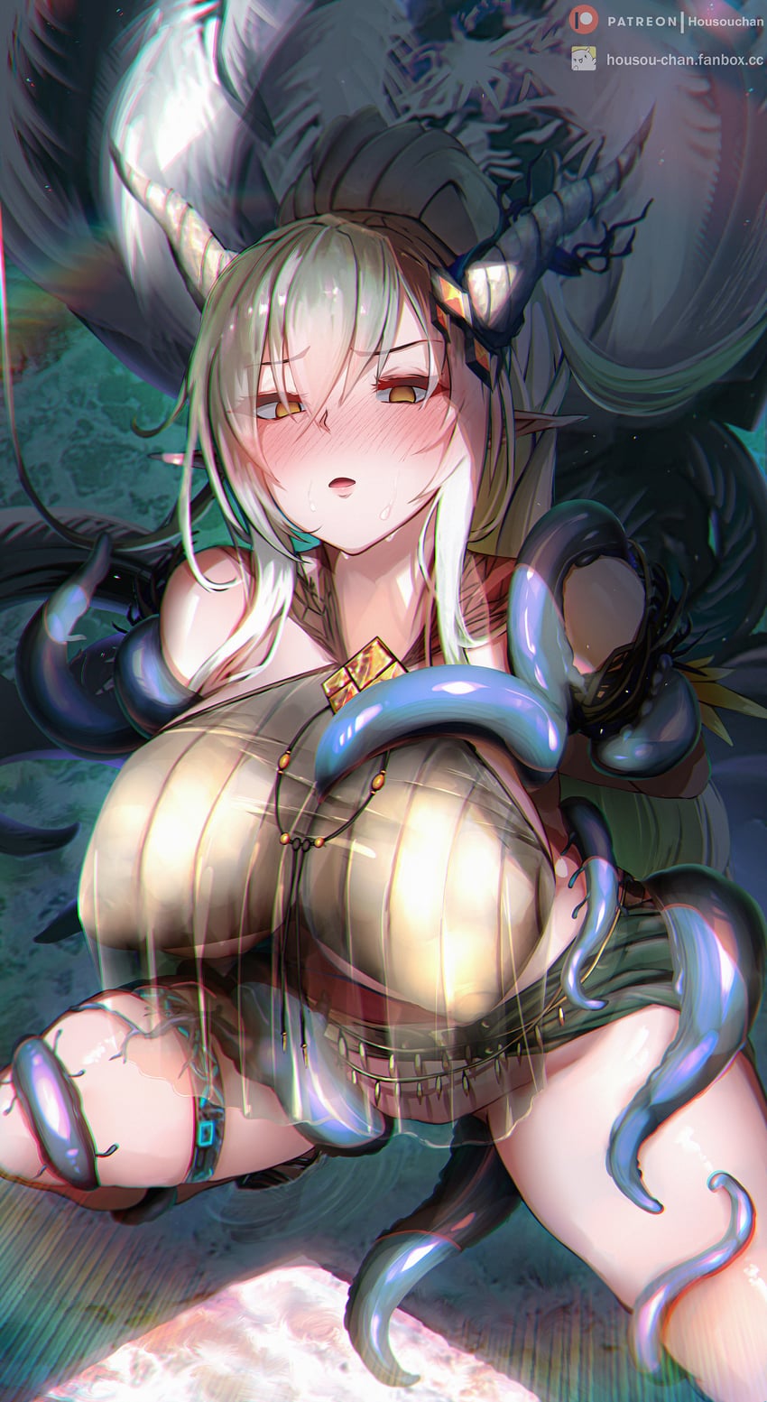 shining (arknights) drawn by housou-kun