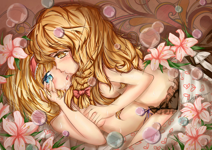 kirisame marisa and alice margatroid (touhou) drawn by nekoneko_(930511)