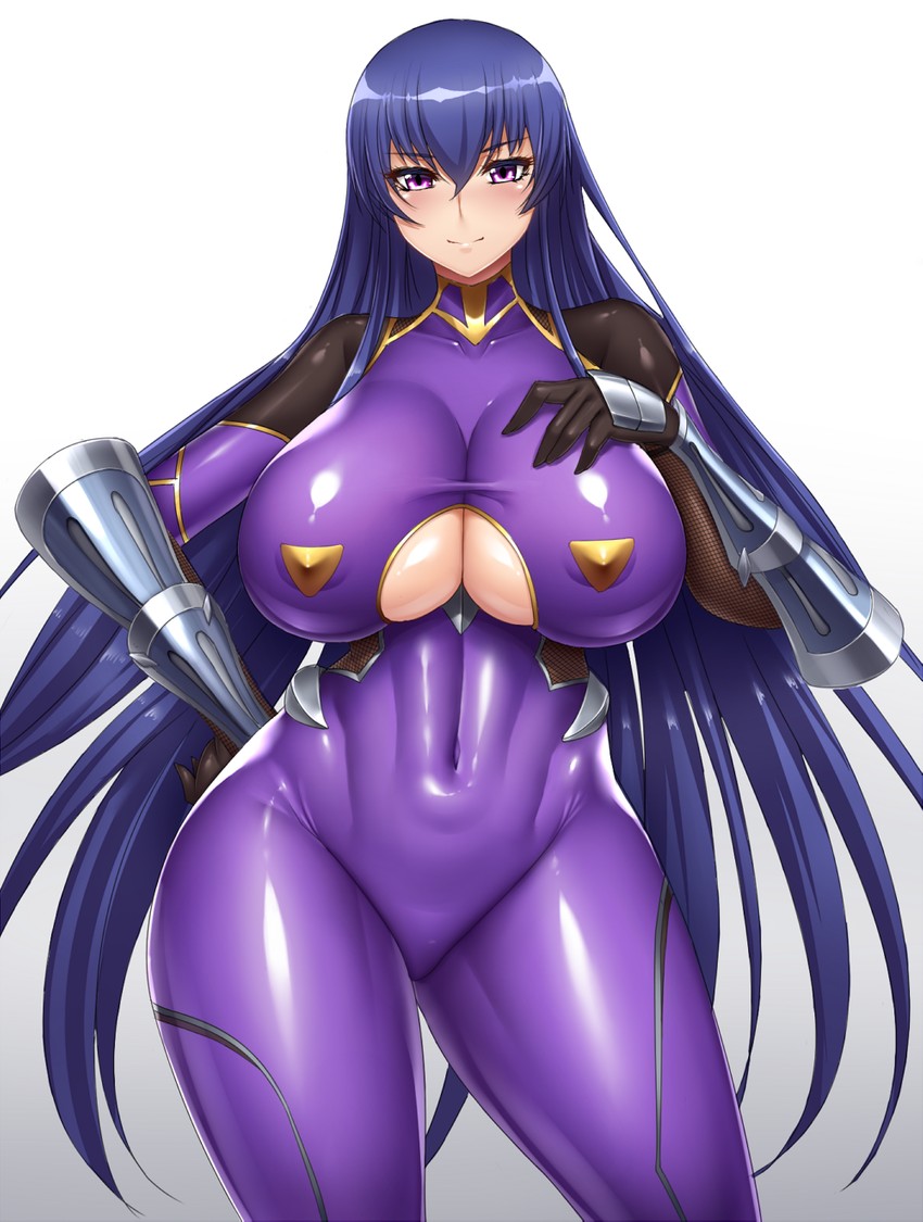 akiyama rinko (taimanin and 1 more) drawn by 5ht