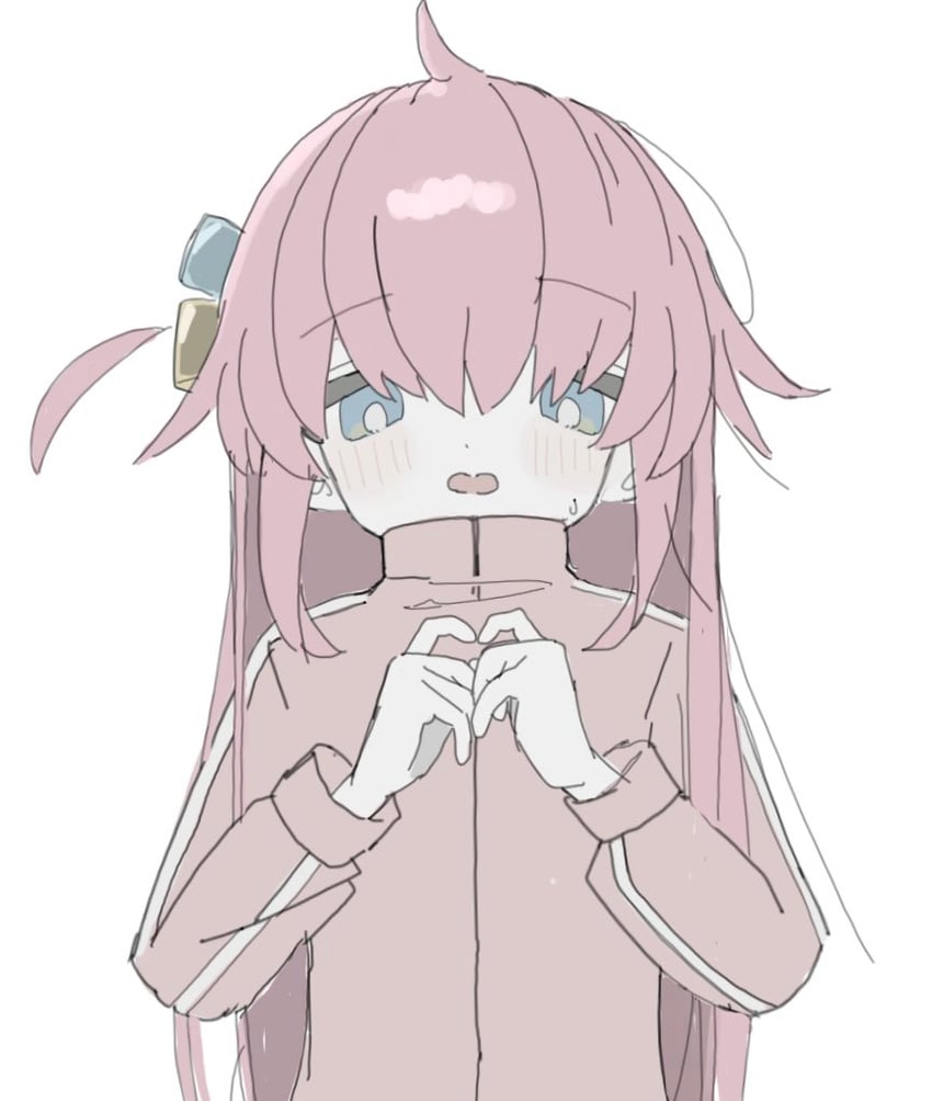 gotoh hitori (bocchi the rock!) drawn by hougetsu_(moon_neetcat)