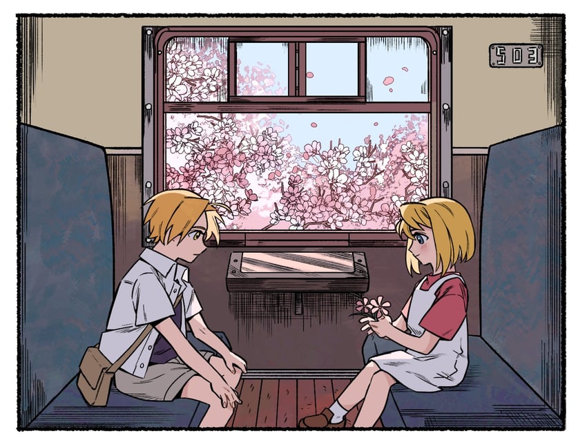 edward elric and winry rockbell (fullmetal alchemist) drawn by astrastar