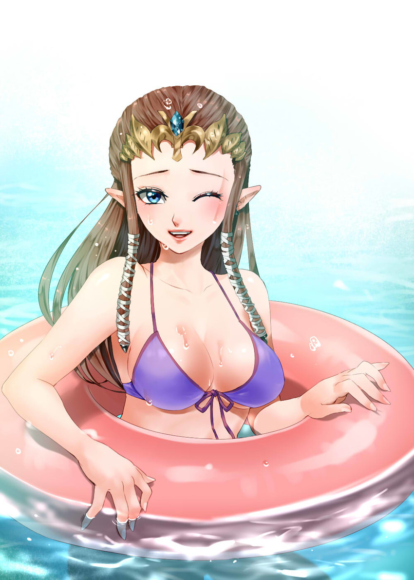 princess zelda (the legend of zelda and 1 more) drawn by wasabi_(legemd)