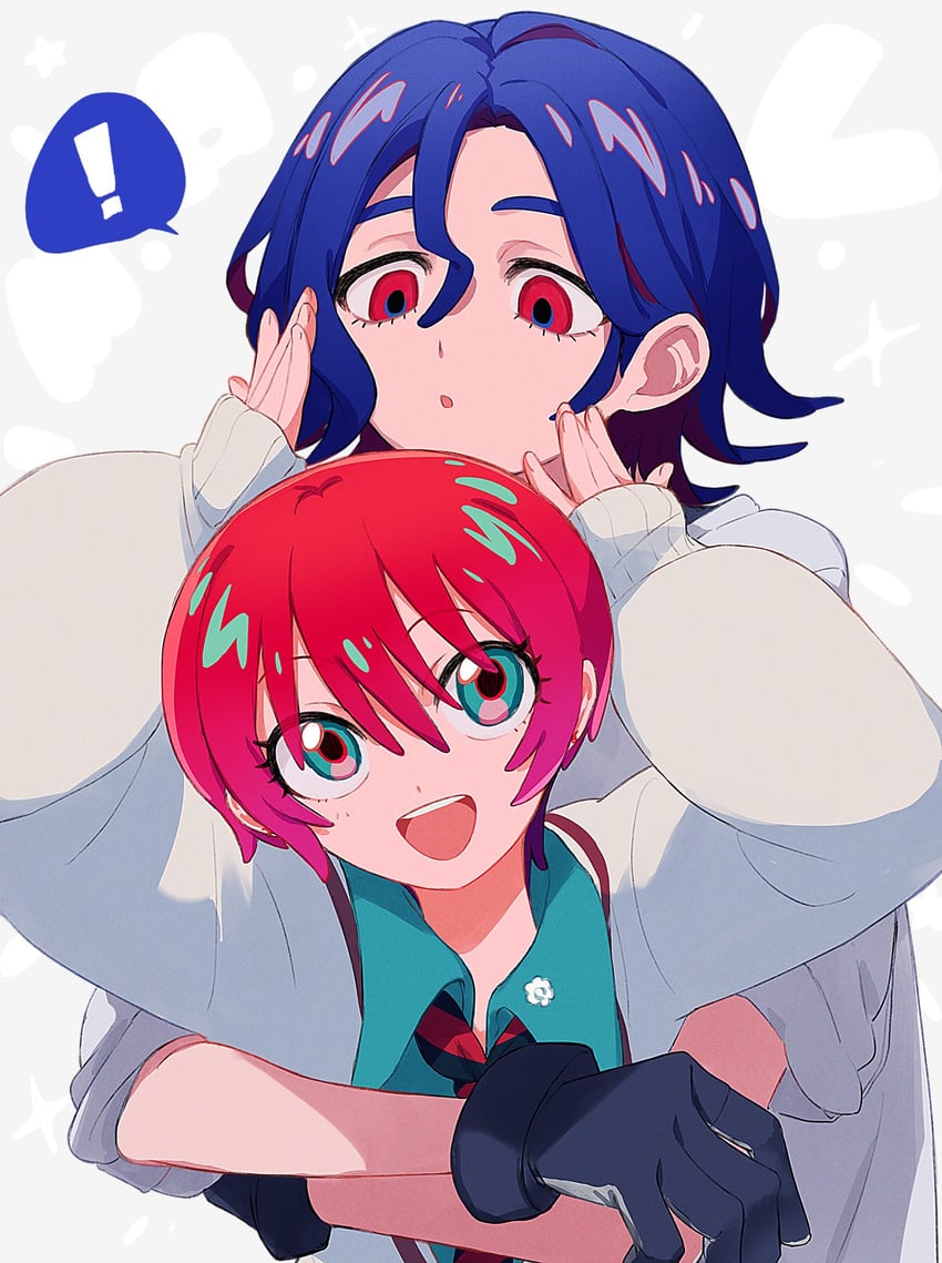 amate yuzuriha and shuji ito (gundam and 1 more) drawn by ymmmkome