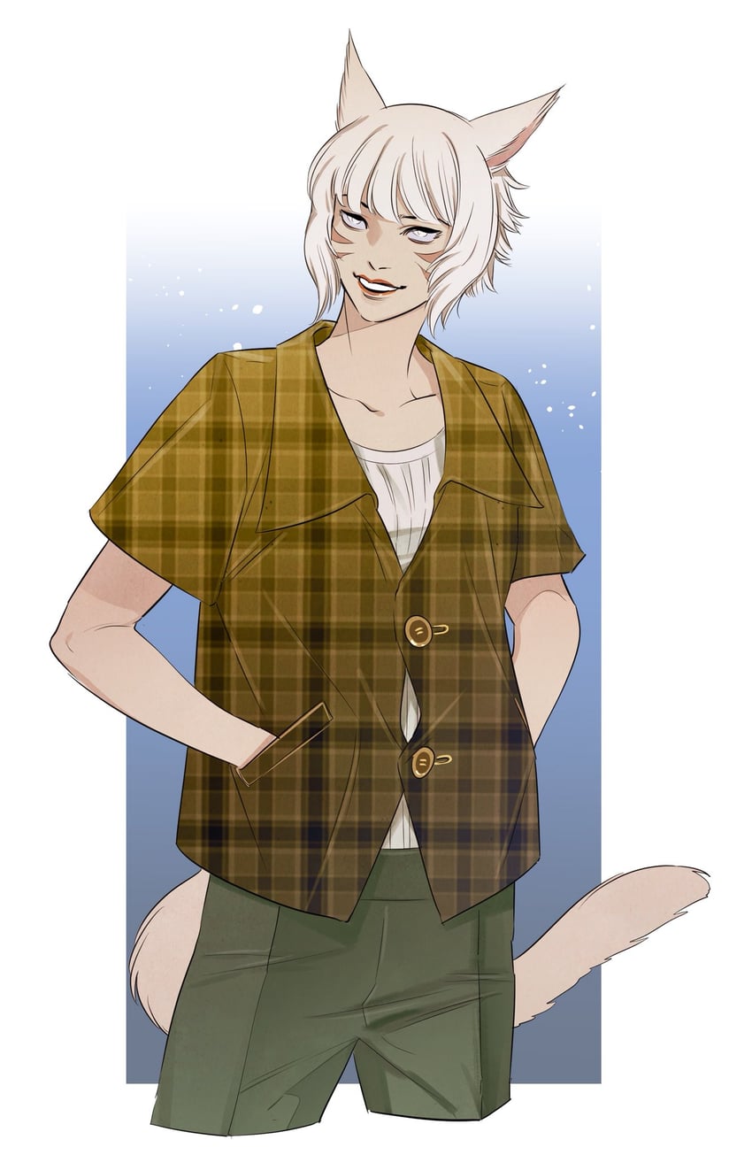 y'shtola rhul (final fantasy and 1 more) drawn by 5altybitter5