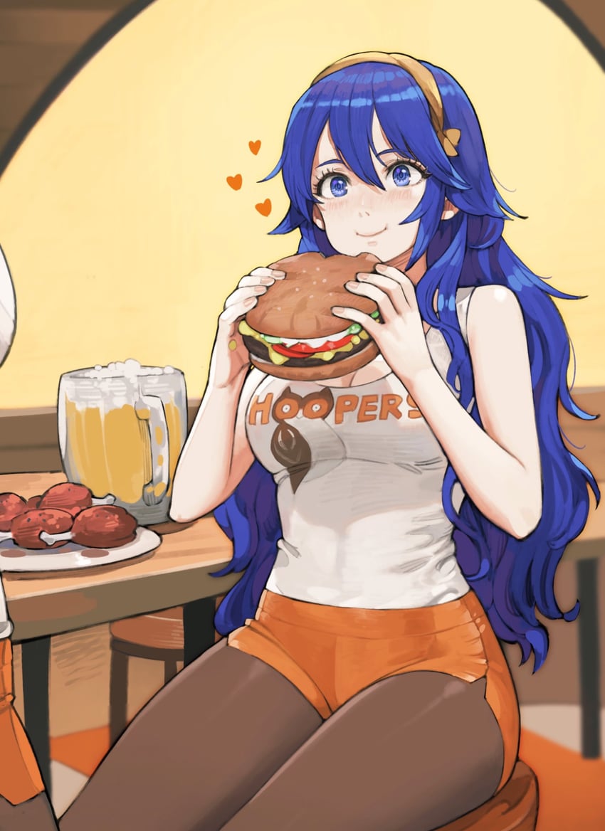 lucina (fire emblem and 2 more) drawn by jun_(navigavi)