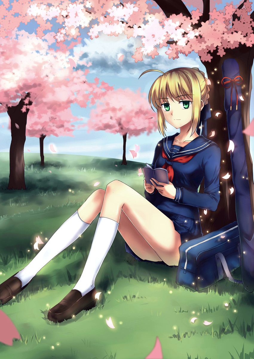 artoria pendragon and master artoria (fate and 1 more) drawn by gogatsu_fukuin