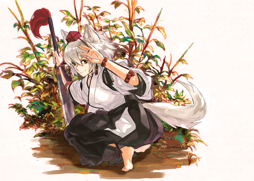 inubashiri momiji (touhou) drawn by tora_jun
